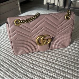 Gucci Mauve Shoulder Bag